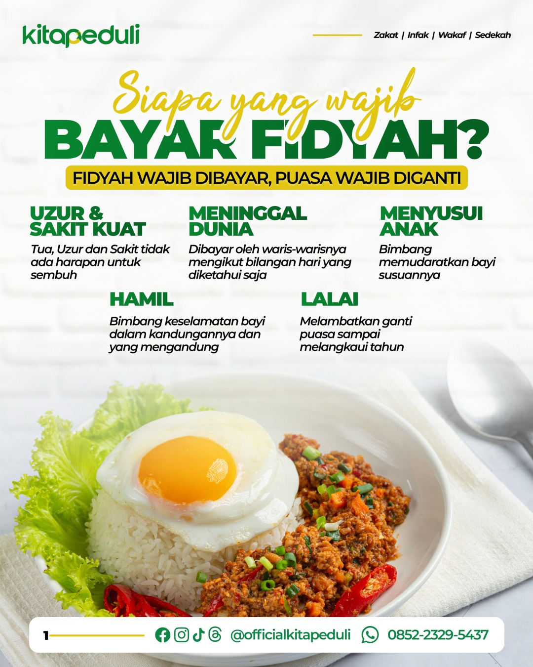 Fiqih Fidyah: Pengertian, Hukum, dan Ketentuannya
